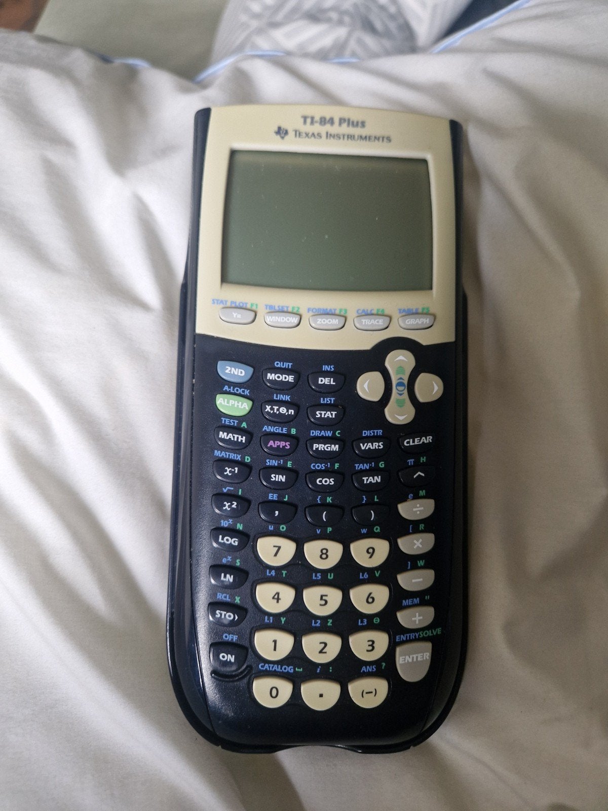 Texas Instruments TI-84 Plus rekenmachine in goede staat, Diversen, Schoolbenodigdheden, Ophalen of Verzenden