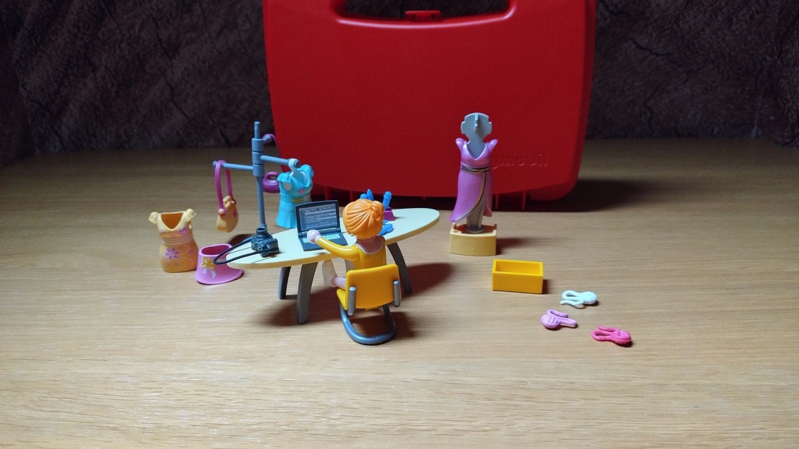 Playmobil modeontwerpster, Ophalen of Verzenden, Gebruikt, Meisje