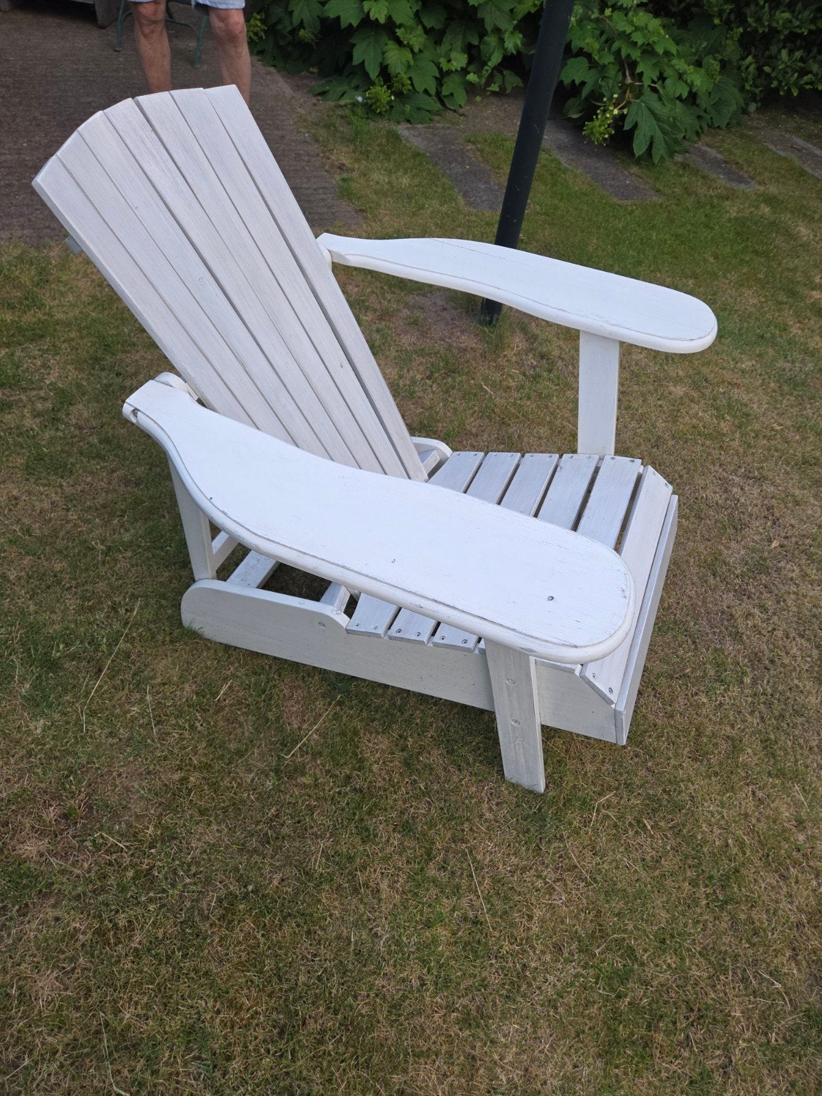 2x Witte Adirondack Dekstoel - Pure Babe Collection, Tuin en Terras, Tuinstoelen, Ophalen of Verzenden, Gebruikt