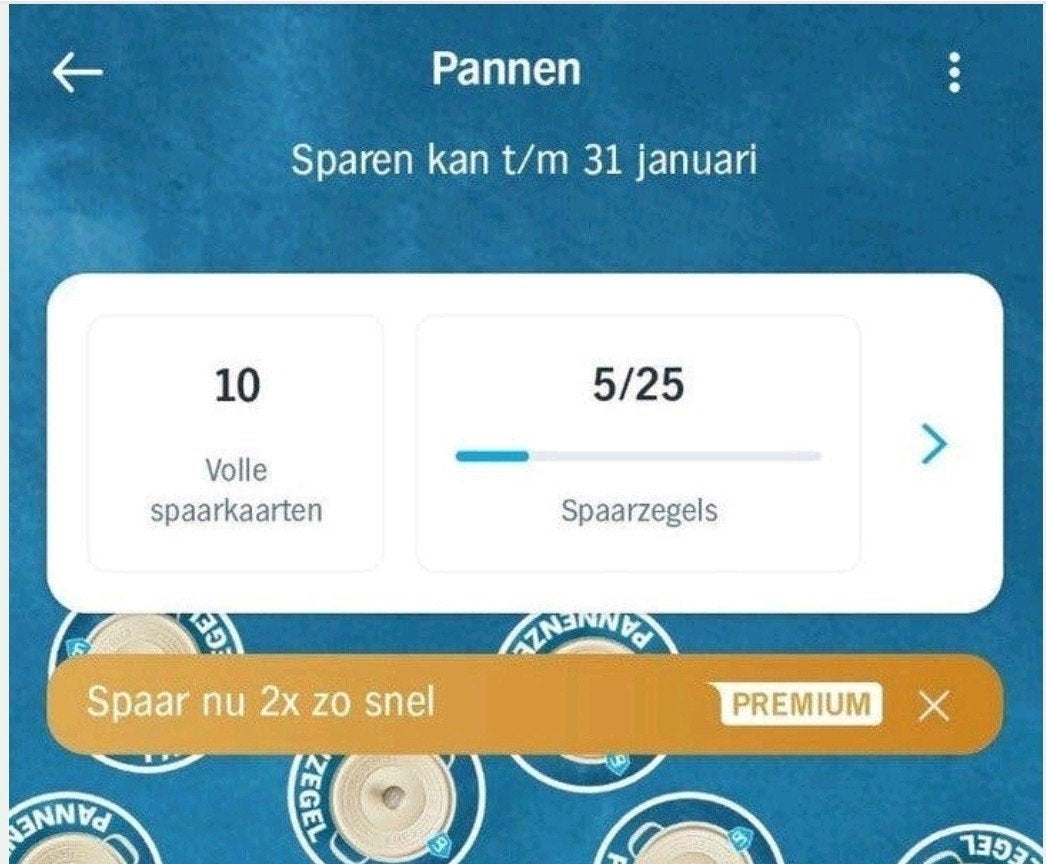 🌸10 volle spaarkaarten AH pannen zegels digitaal🌸, Ophalen, ., Albert Heijn, .