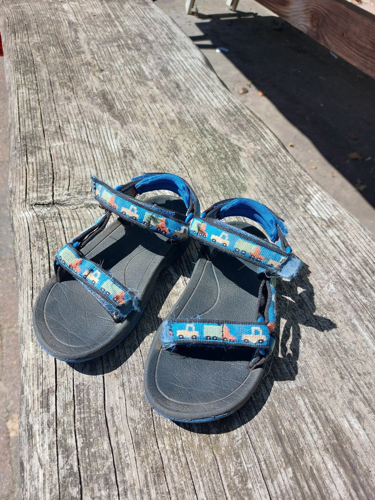Teva autosandalen maat 26 - Comfortabel en stevig, Ophalen, Gebruikt, Schoenen, Teva