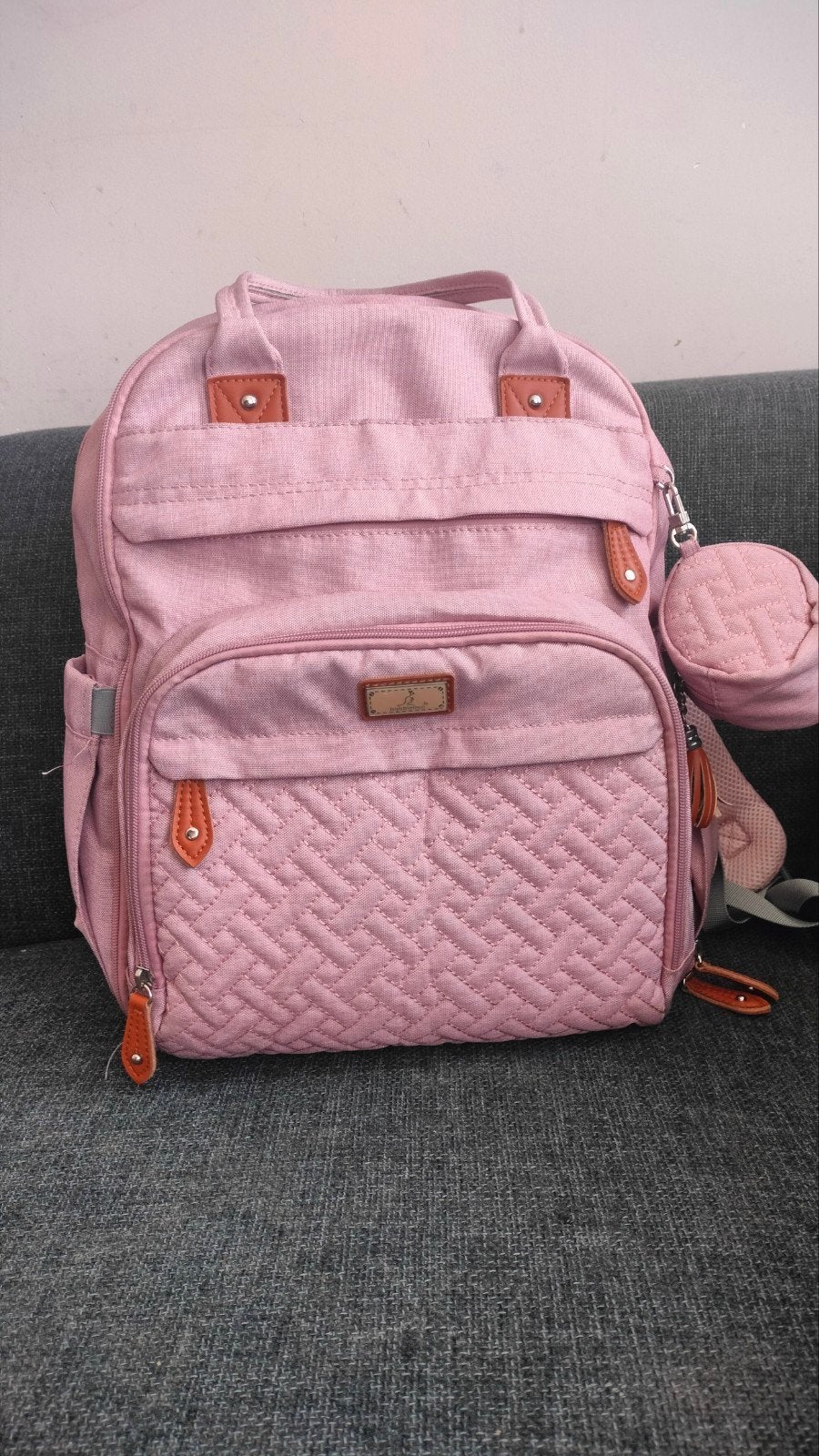 BabbleRoo luiertas - Uitstekende staat, Kinderen en Baby's, Luiertassen, Ophalen of Verzenden, Zo goed als nieuw, Rugzak