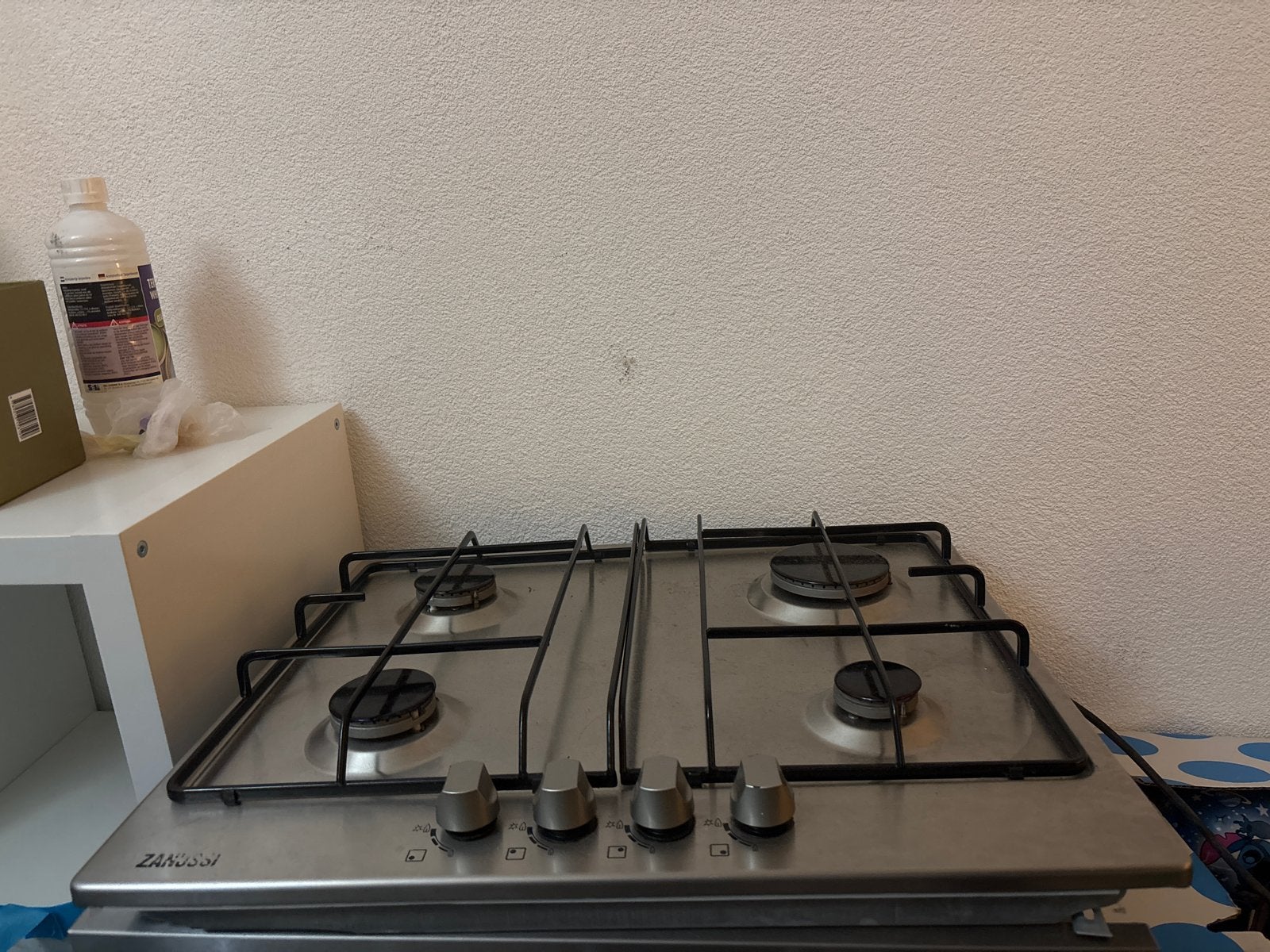 Zanussi Inbouw Kookplaat - 4 Gasbranders, Witgoed en Apparatuur, Kookplaten, Ophalen, Gebruikt, 4 kookzones, Inbouw