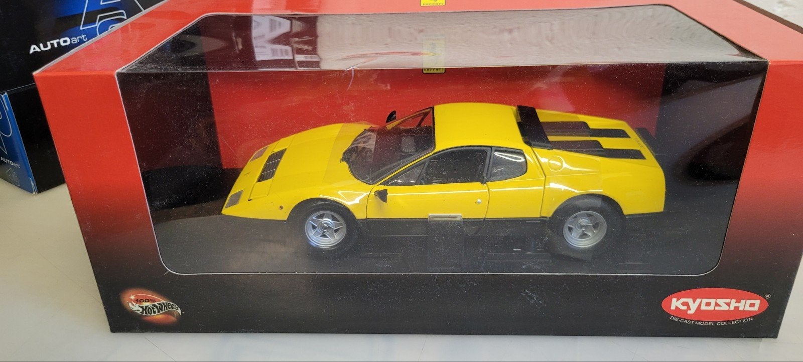 Kyosho Ferrari 365GT4/BB, Ophalen of Verzenden, Zo goed als nieuw, Auto, Kyosho
