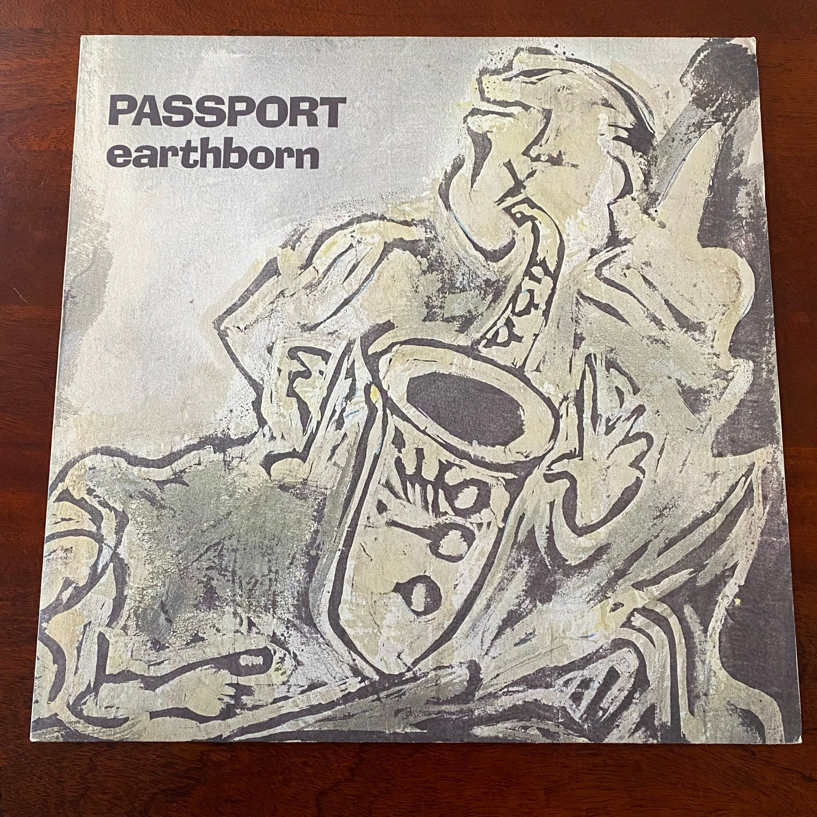 Passport - Earthborn LP (1982) Jazz Fusion Vinyl, Gebruikt, 1980 tot heden, Ophalen of Verzenden, 12 inch