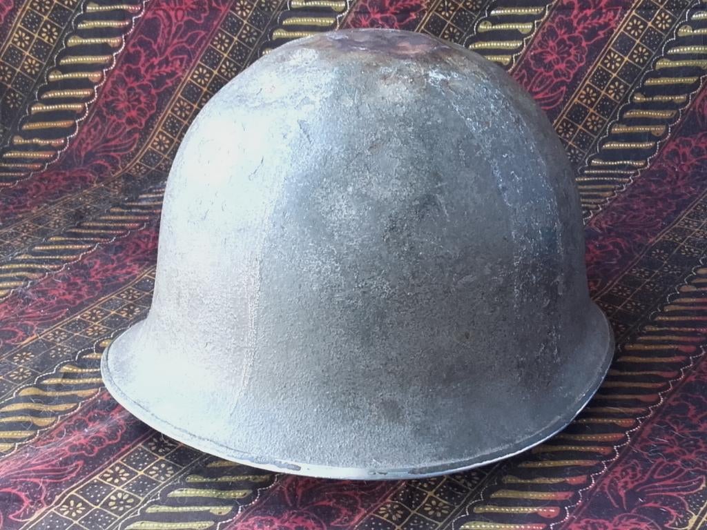 Originele oude Pont de Buis legerhelm uit Frankrijk., Ophalen of Verzenden