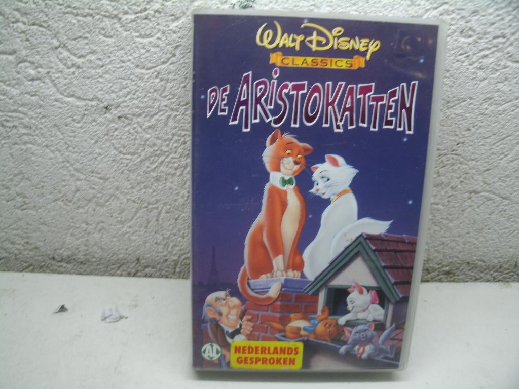 vhs 165a de aristokaten, Alle leeftijden, Ophalen of Verzenden, Zo goed als nieuw