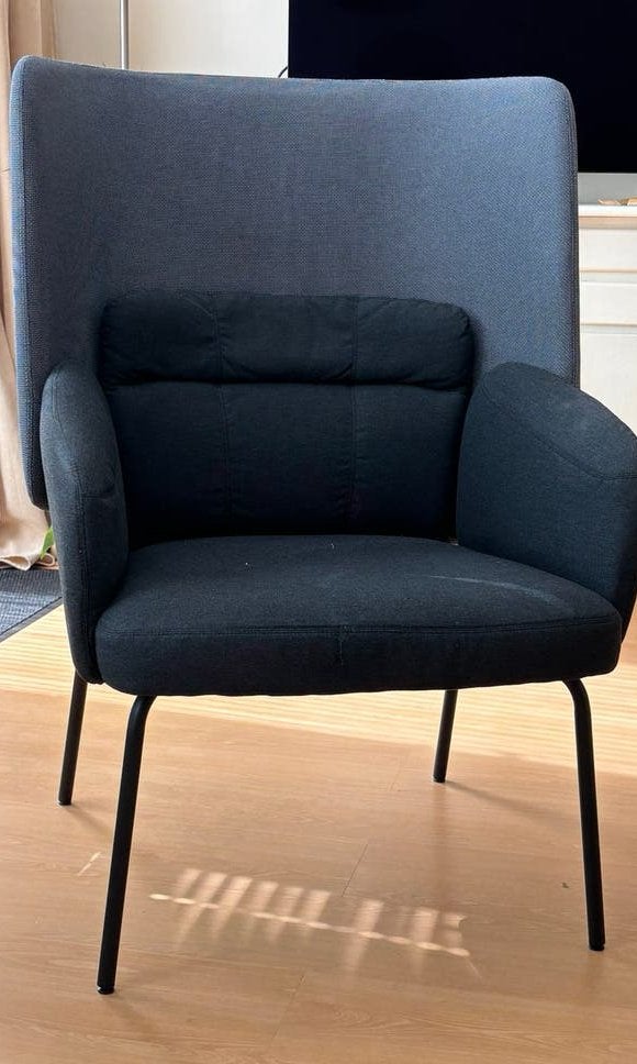 Mooie Ikea stoel, Huis en Inrichting, Fauteuils, Ophalen, 75 tot 100 cm, Zo goed als nieuw, Stof