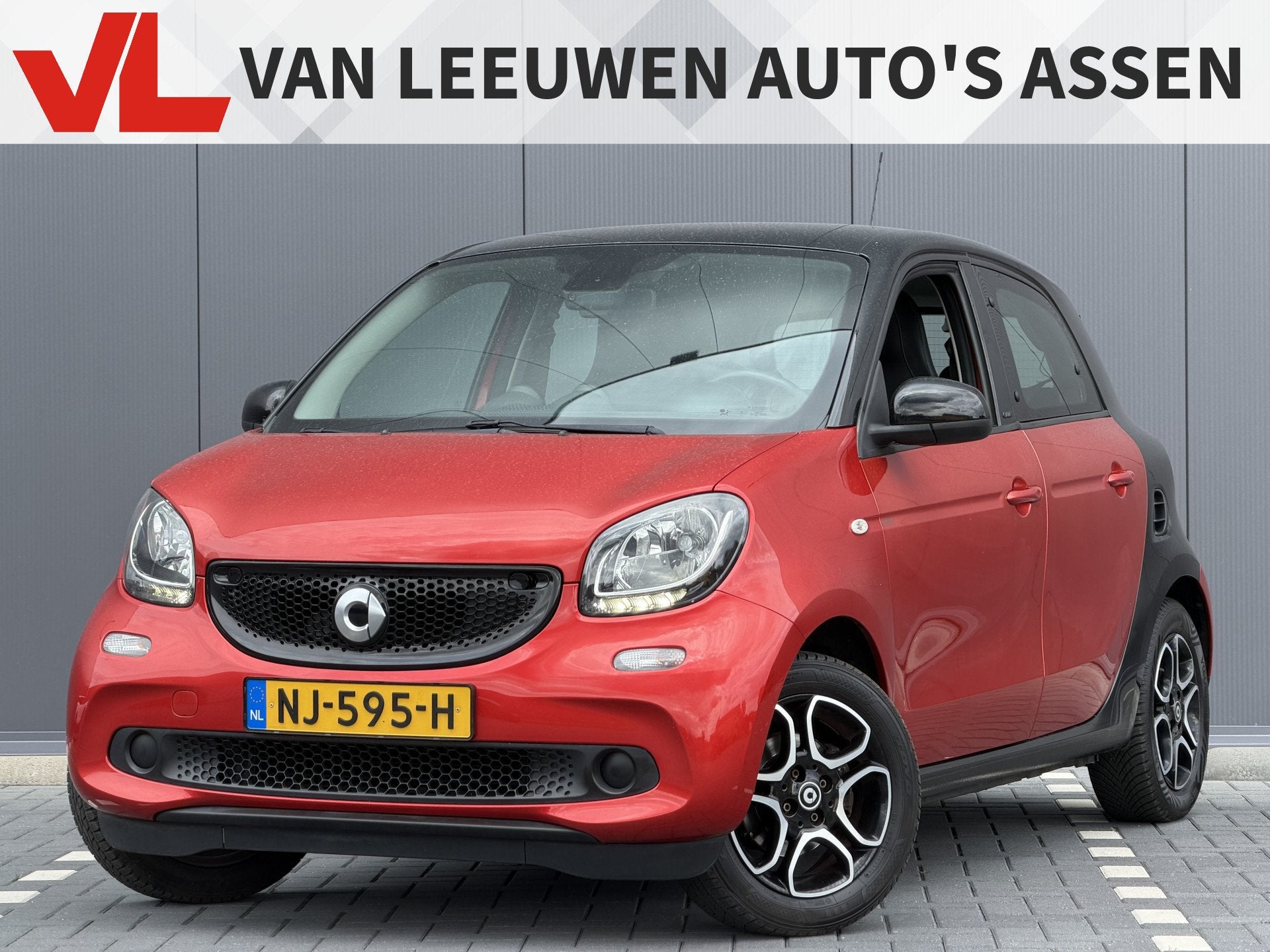 Smart Forfour 1.0 Prime | RIJKLAAR | Stoelverwarming | Leder, Auto's, Smart, Automaat, Achterwielaandrijving, Gebruikt, 4 stoelen