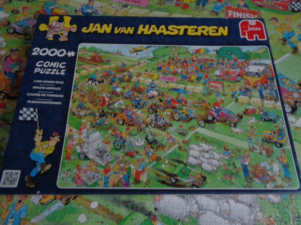 jan van haasteren 2000, Hobby en Vrije tijd, Denksport en Puzzels, Ophalen of Verzenden, Meer dan 1500 stukjes, Zo goed als nieuw