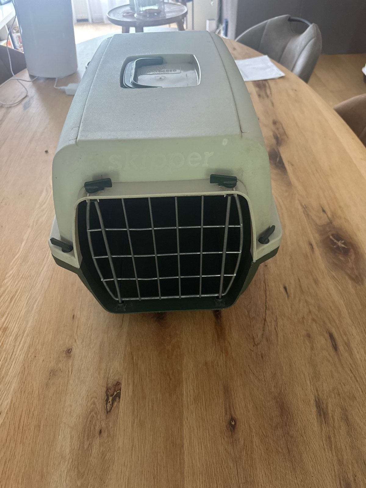 Kat transport box, Ophalen, Gebruikt