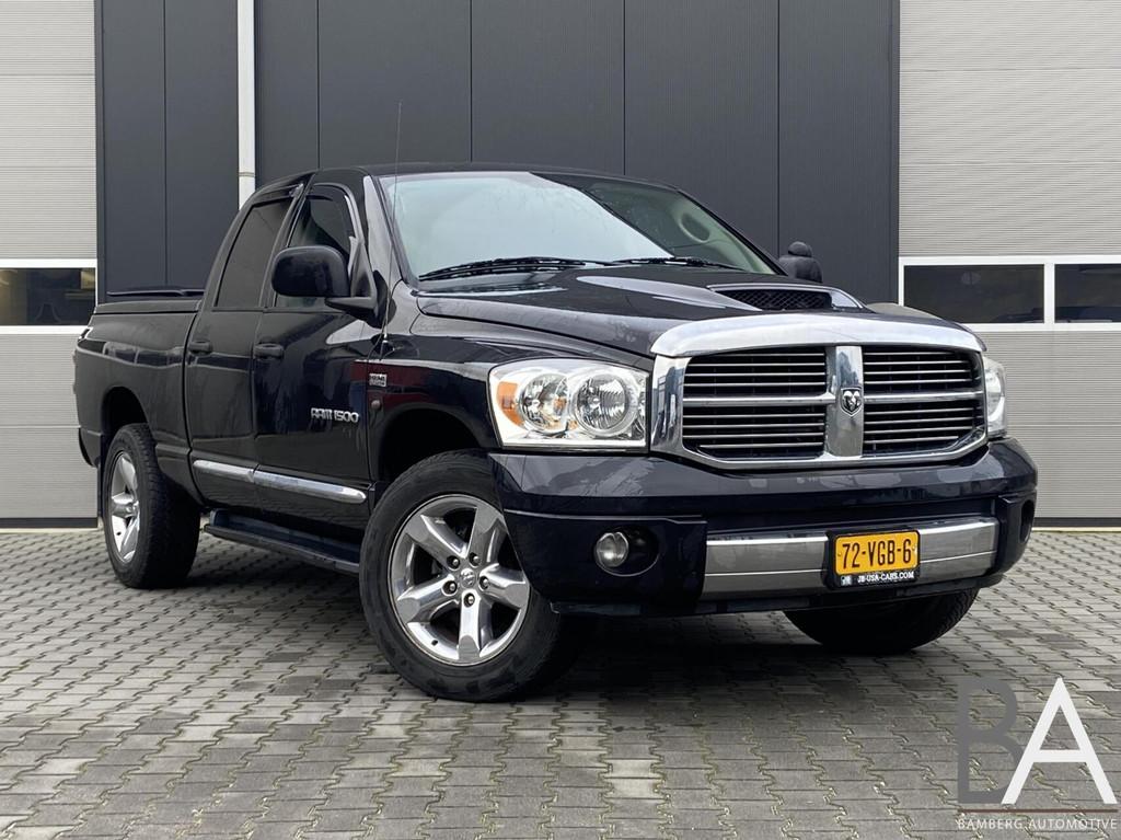 Dodge Ram 1500 4X4 5.7 V8 4x4 LPG|pano|leder|stoelverwarming, Auto's, Dodge, Bedrijf, Te koop, RAM 1500, ABS, Airbags, Airconditioning