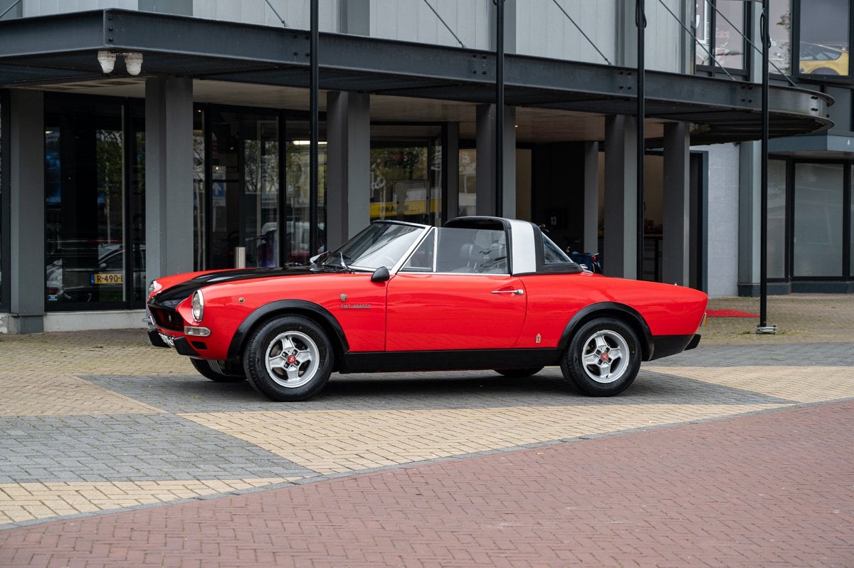 Fiat 124 Spider Abarth (bj 1974), Auto's, Fiat, Gebruikt, 4 cilinders, Cabriolet, Leder
