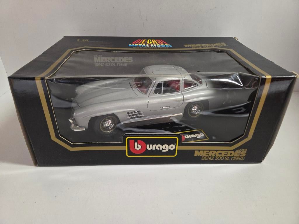 Bburago Mercedes Benz 300 SL 1:18, ., Ophalen of Verzenden, Zo goed als nieuw, .