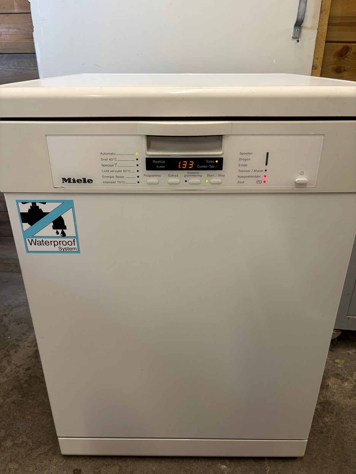 Miele Vaatwasser met Waterproof System -, Ophalen, Gebruikt, 60 cm of meer, Eco programma