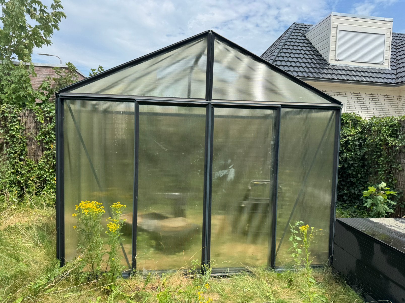Kweek kas 220 x 300 x 260 cm. Aluminium + polycarbonaat, Tuin en Terras, Kassen, Ophalen, Kweekkas, Aluminium, Polycarbonaat