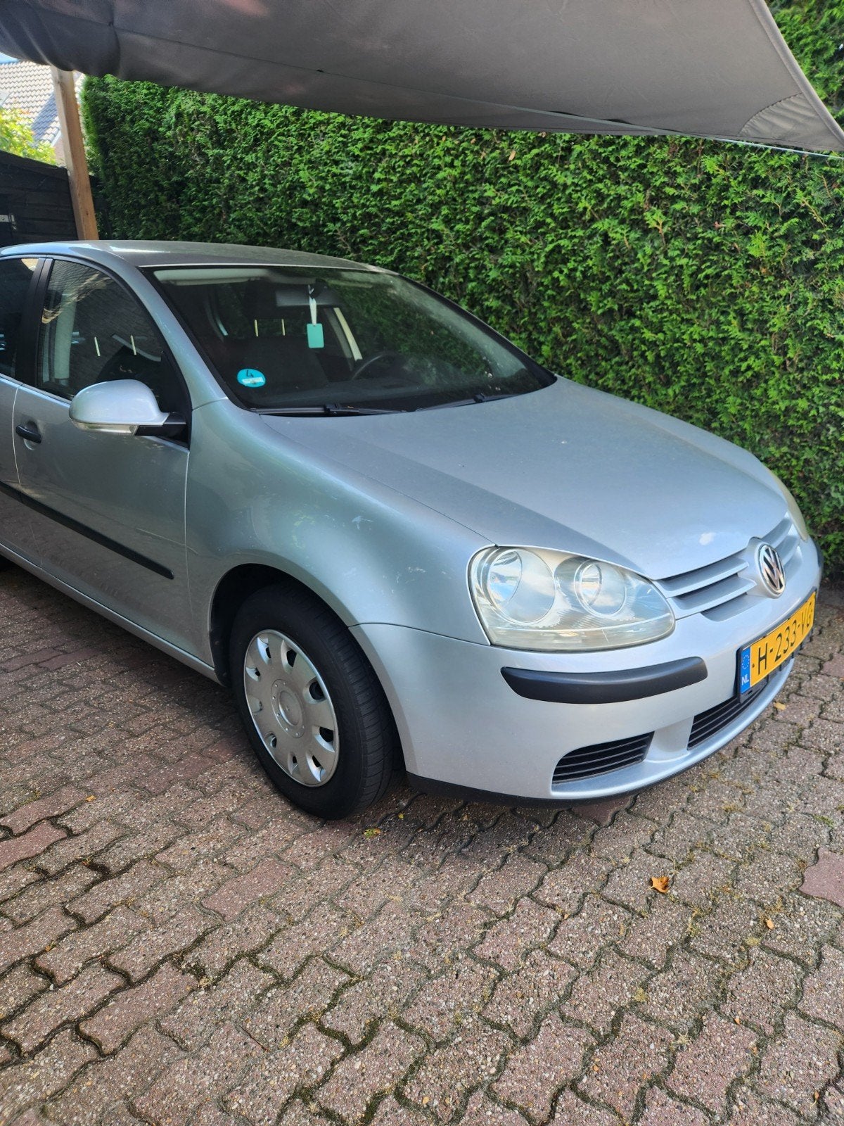 Volkswagen 2004 Zilver/grijs, Auto's, Voorwielaandrijving, Stof, 74 pk, 610 kg
