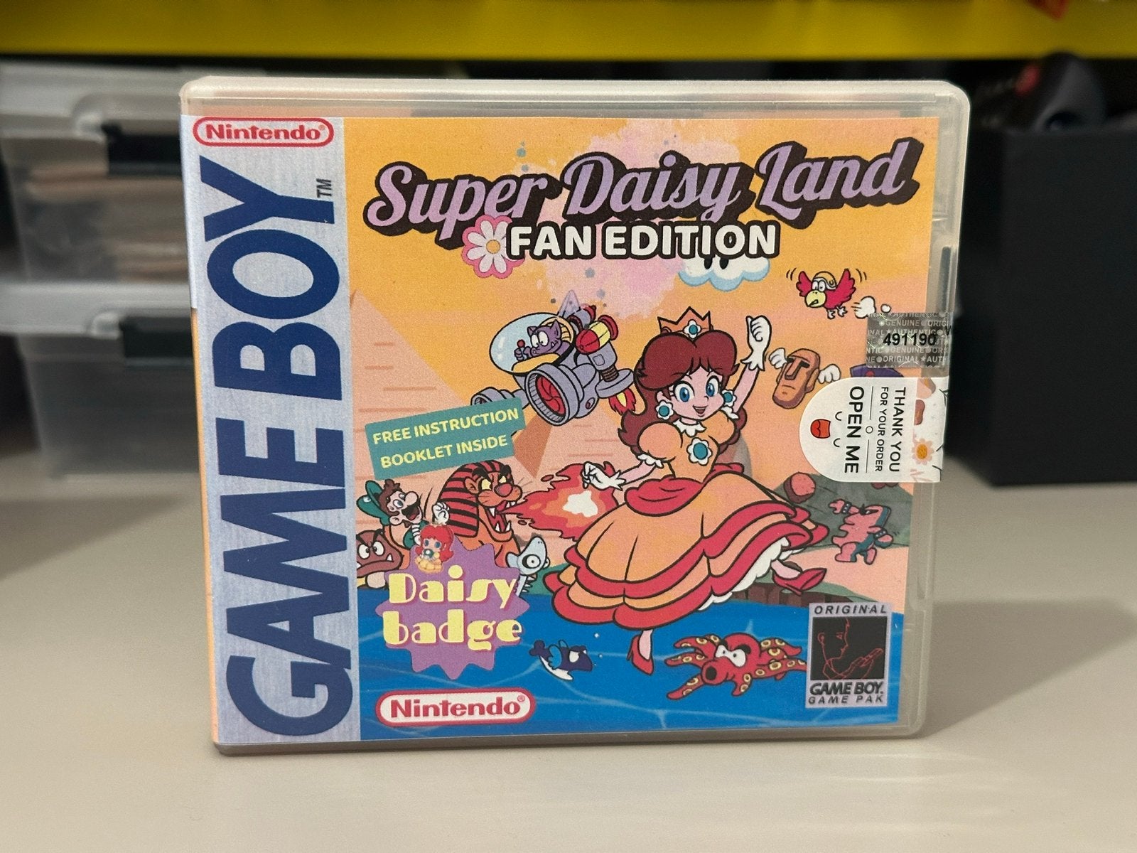 Super Daisy Land - Gameboy Game Fangame, Avontuur en Actie, Verzenden, 1 speler, Zo goed als nieuw