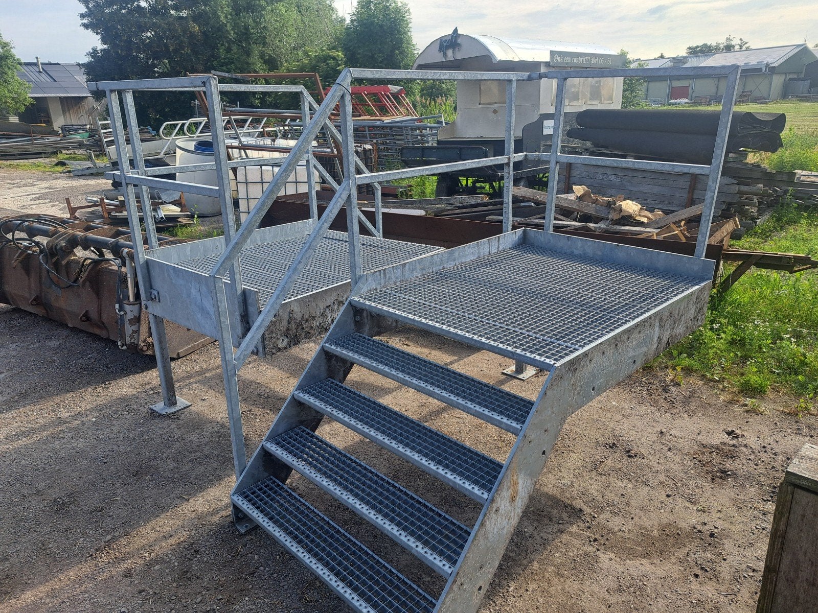 Bordes trappen, Ophalen of Verzenden, Minder dan 2 meter