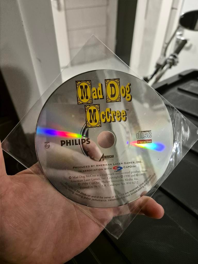 Philips CDI - Mad Dog McCree (CD-i game), Gebruikt, Shooter, 1 speler, Ophalen of Verzenden