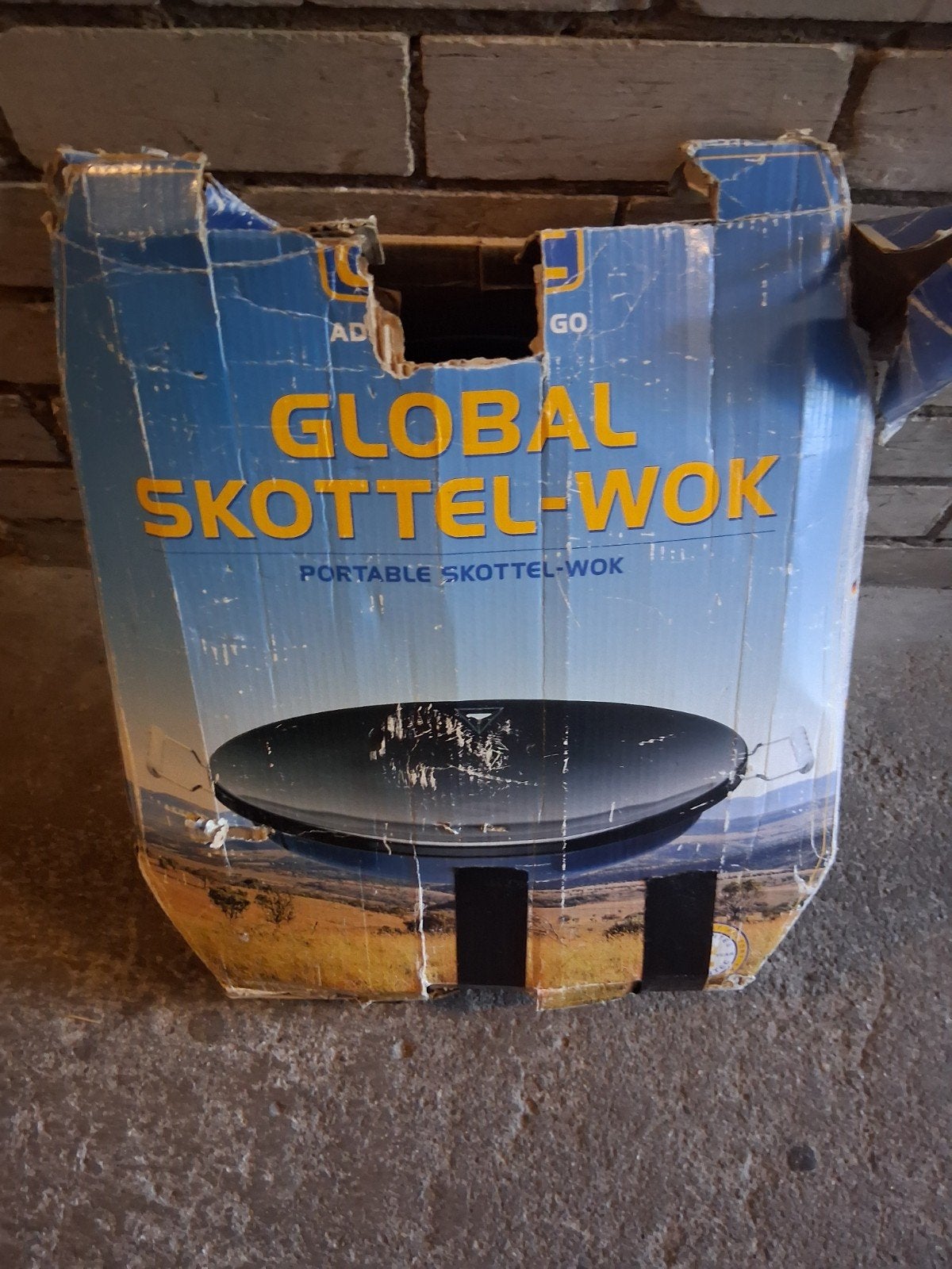 Cadac Global Skottel-Wok - Draagbare Skottelbraai, Ophalen, Gebruikt