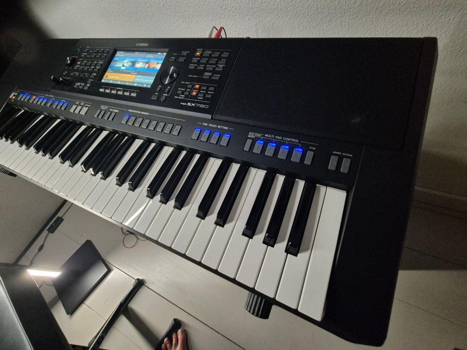 Yamaha PSR SX 720  (als nieuw), Ophalen, 61 toetsen, Yamaha, Zo goed als nieuw