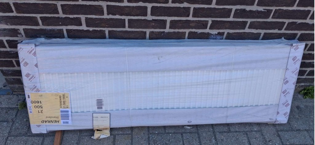 Henrad Standaard All-in paneel radiator 1936W 500 x 1600 T21, 30 tot 80 cm, Radiator, Henrad NV, Welvaartstraat 14/6 2200 Herentals, België BE 0433 560 207