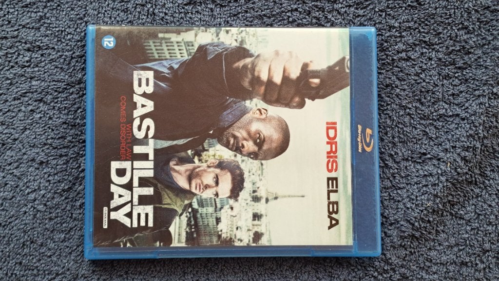 Bastille Day "Blu Ray", Ophalen of Verzenden, Zo goed als nieuw