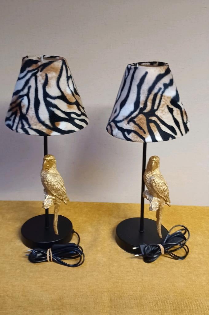 Set tafellampen 2, Huis en Inrichting, Ophalen, Minder dan 50 cm