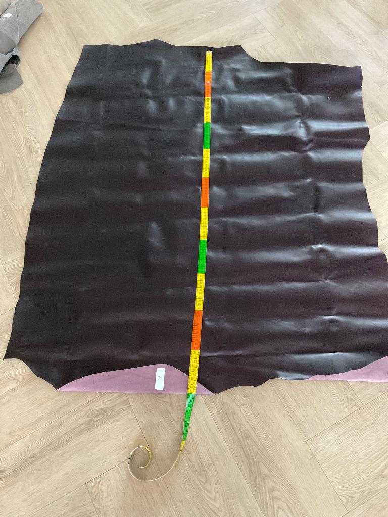 Paarse lederen lap, Nieuw, Ophalen of Verzenden, 30 tot 120 cm, 30 tot 200 cm