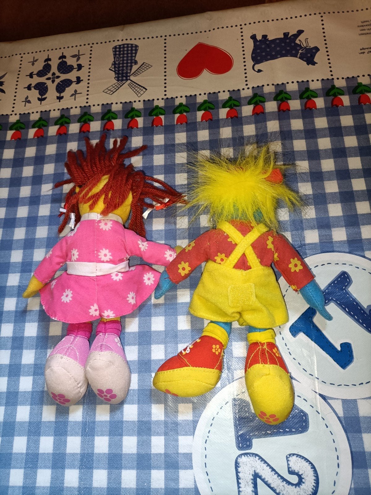 Bella en Fizz knuffel Tweenies 19 cm groot, Ophalen of Verzenden, Zo goed als nieuw, Overige typen