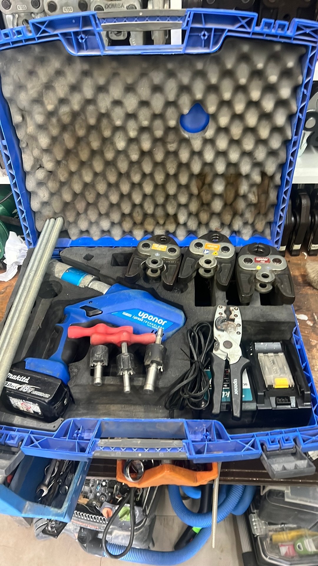 Perstang uponor up 110 compleet set, Ophalen of Verzenden, Zo goed als nieuw