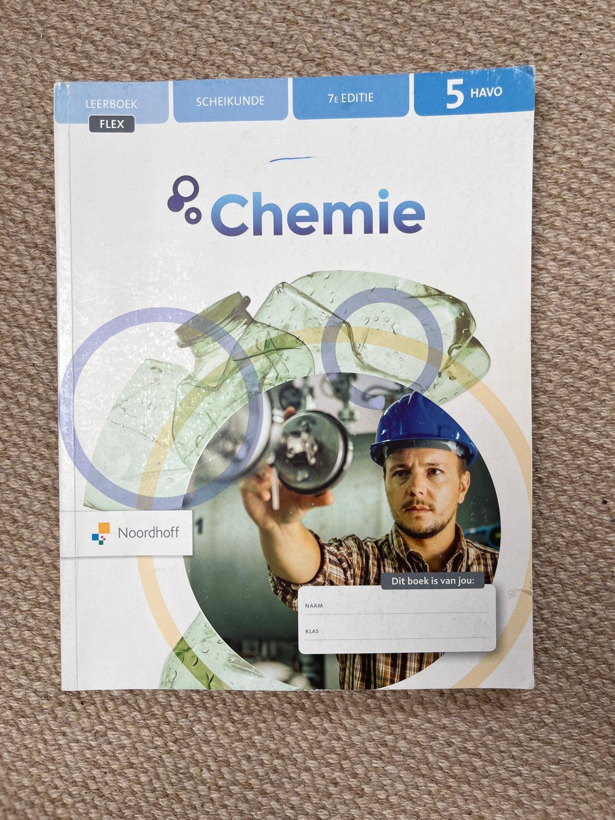 Noordhoff Chemie 5 HAVO - 7e editie Leerboek FLEX, Ophalen of Verzenden, Beta, Gelezen, HBO