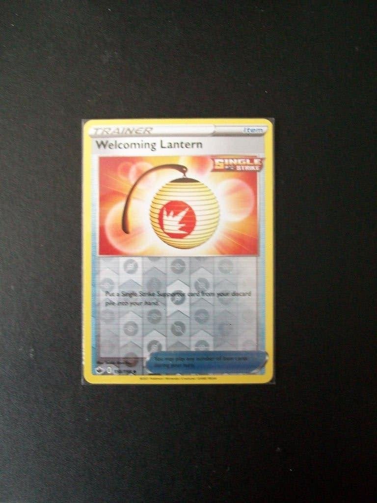 3374. Nieuwe Pokemon Kaart holofoil  WELCOMING LANTERN, Hobby en Vrije tijd, Verzamelkaartspellen | Pokémon, Nieuw, Losse kaart