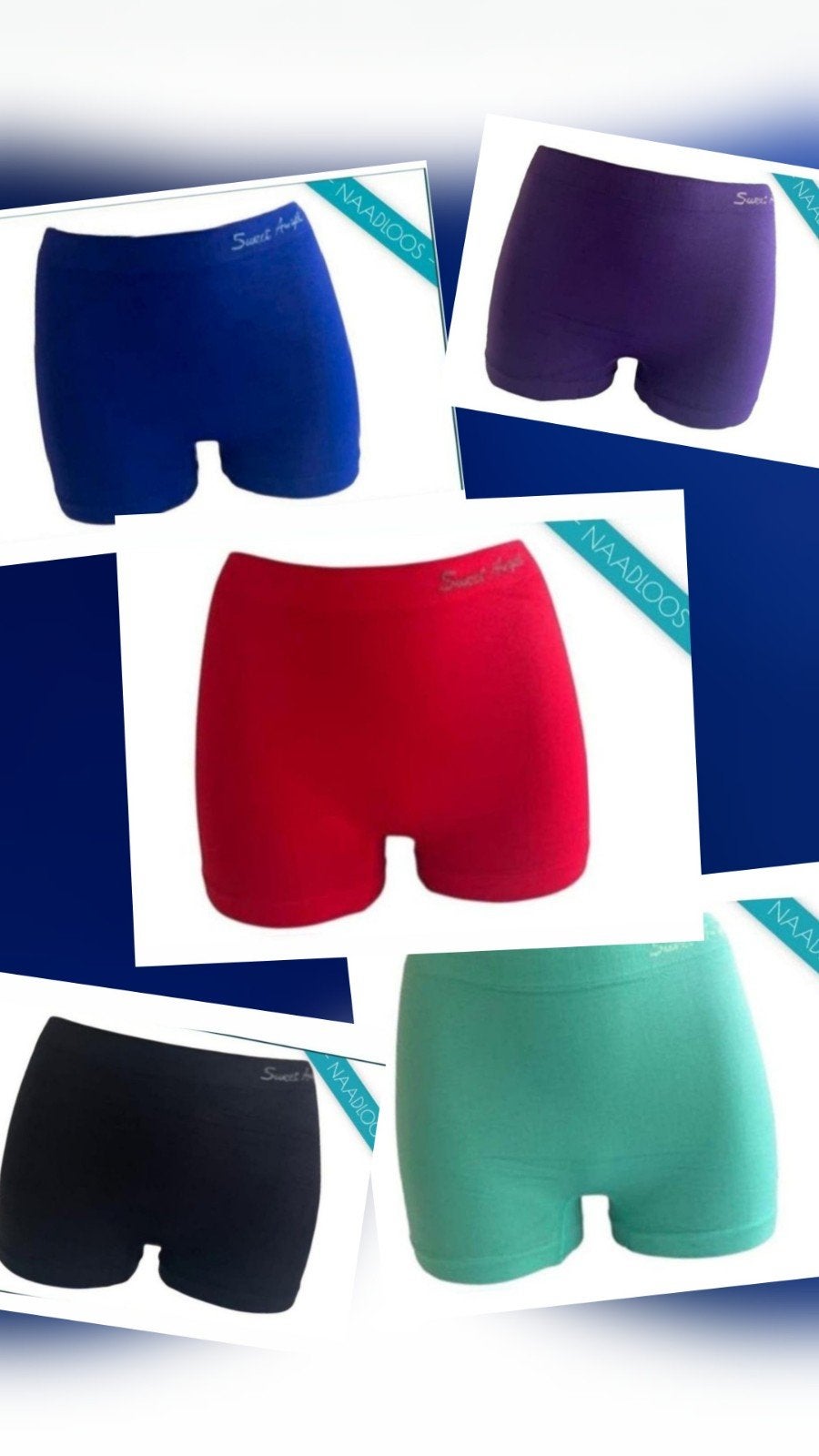 Naadloze Dames Boxer - Extra Hoge Taille - Maat M/L - Nieuw, Sweet Angel, Ophalen of Verzenden, Rood, Broekje of Short