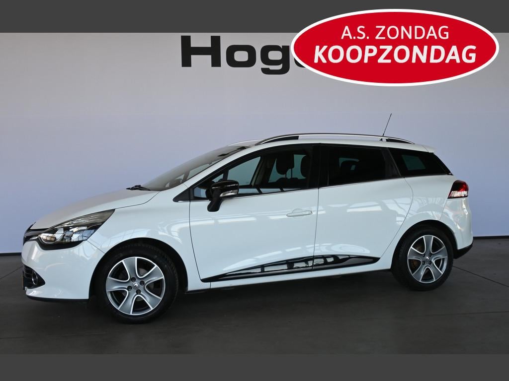 Renault Clio Estate 0.9 TCe Night&Day Airco Navigatie Cruise, Voorwielaandrijving, 898 cc, Stof, 580 kg