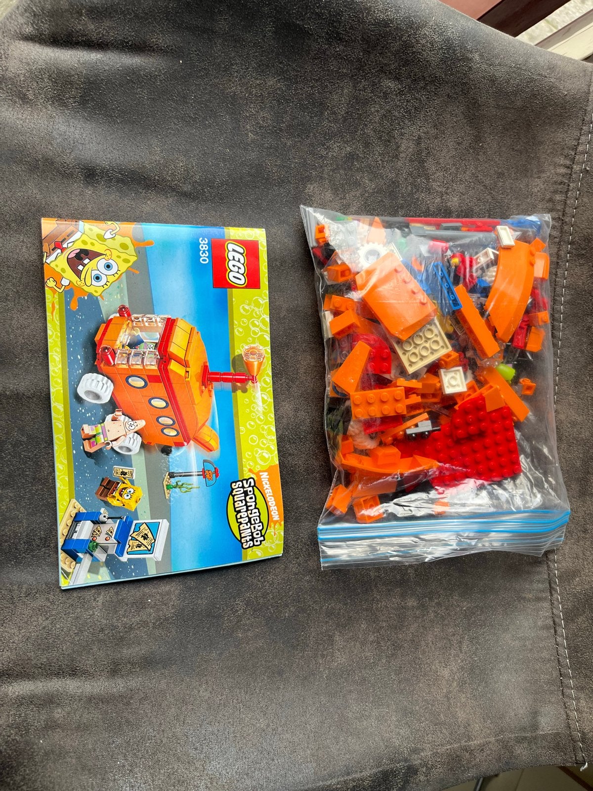 Lego Spongebob 3830 - The Bikini Bottom Express, Gebruikt, Overige thema's, Lego, Ophalen of Verzenden