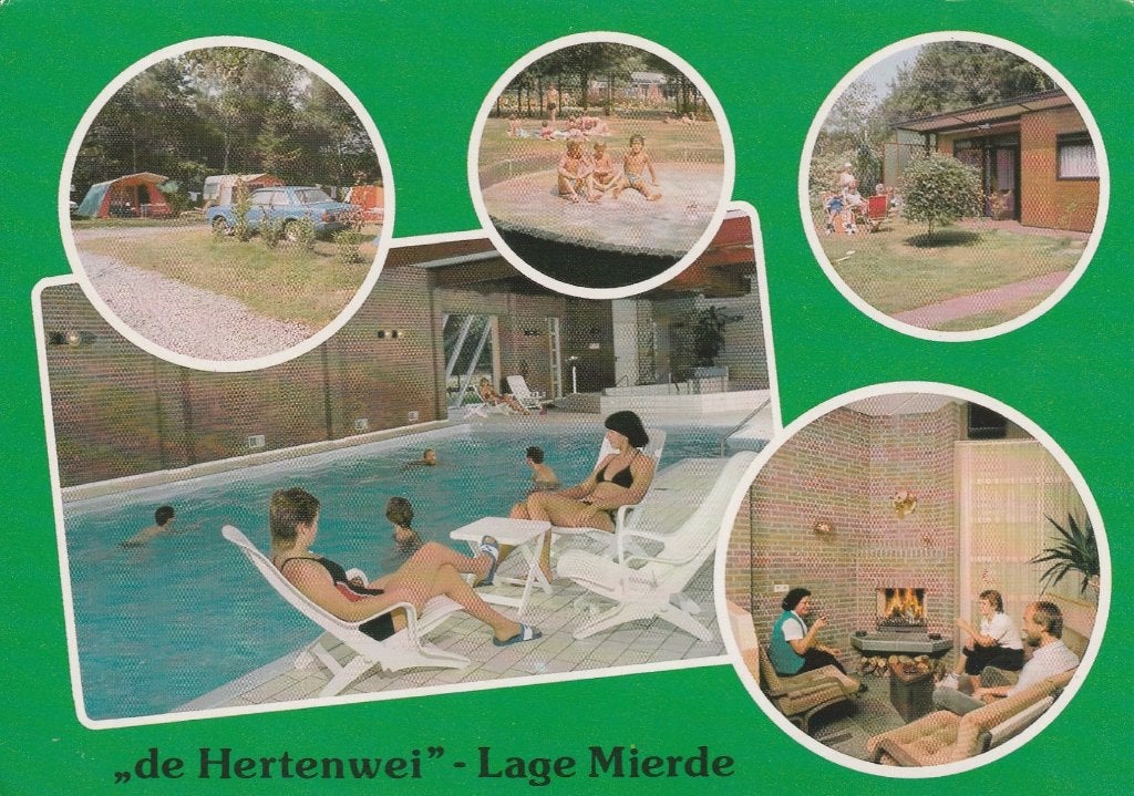 LAGE MIERDE De Hertenwei Vakantiecentrum, Verzamelen, Ansichtkaarten | Nederland, Verzenden, 1980 tot heden, Gelopen, Noord-Brabant