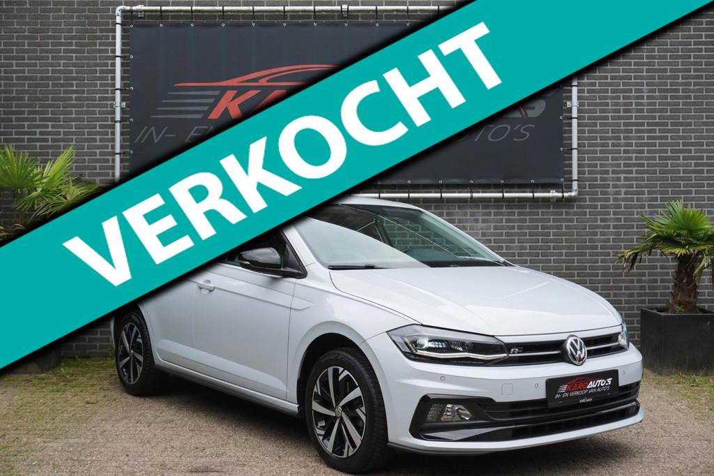 Volkswagen Polo 1.0 TSI DSG R-Line Beats Led Nav Carplay Cam, Gebruikt, Bedrijf, 3 cilinders, 1100 kg