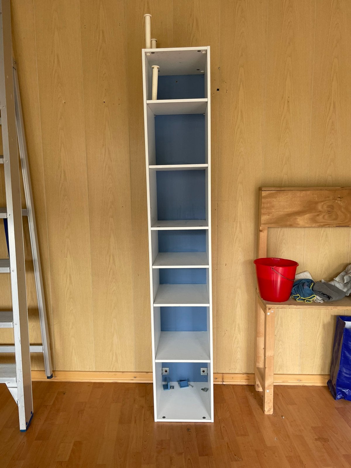 Badkamerkast, Huis en Inrichting, Badkamer | Badkamermeubels, Ophalen, (Half)hoge kast, Minder dan 50 cm, Gebruikt