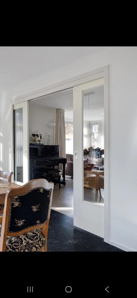 Kamer ensuite deuren, Gebruikt, Binnendeur, Schuifdeur, 200 tot 215 cm