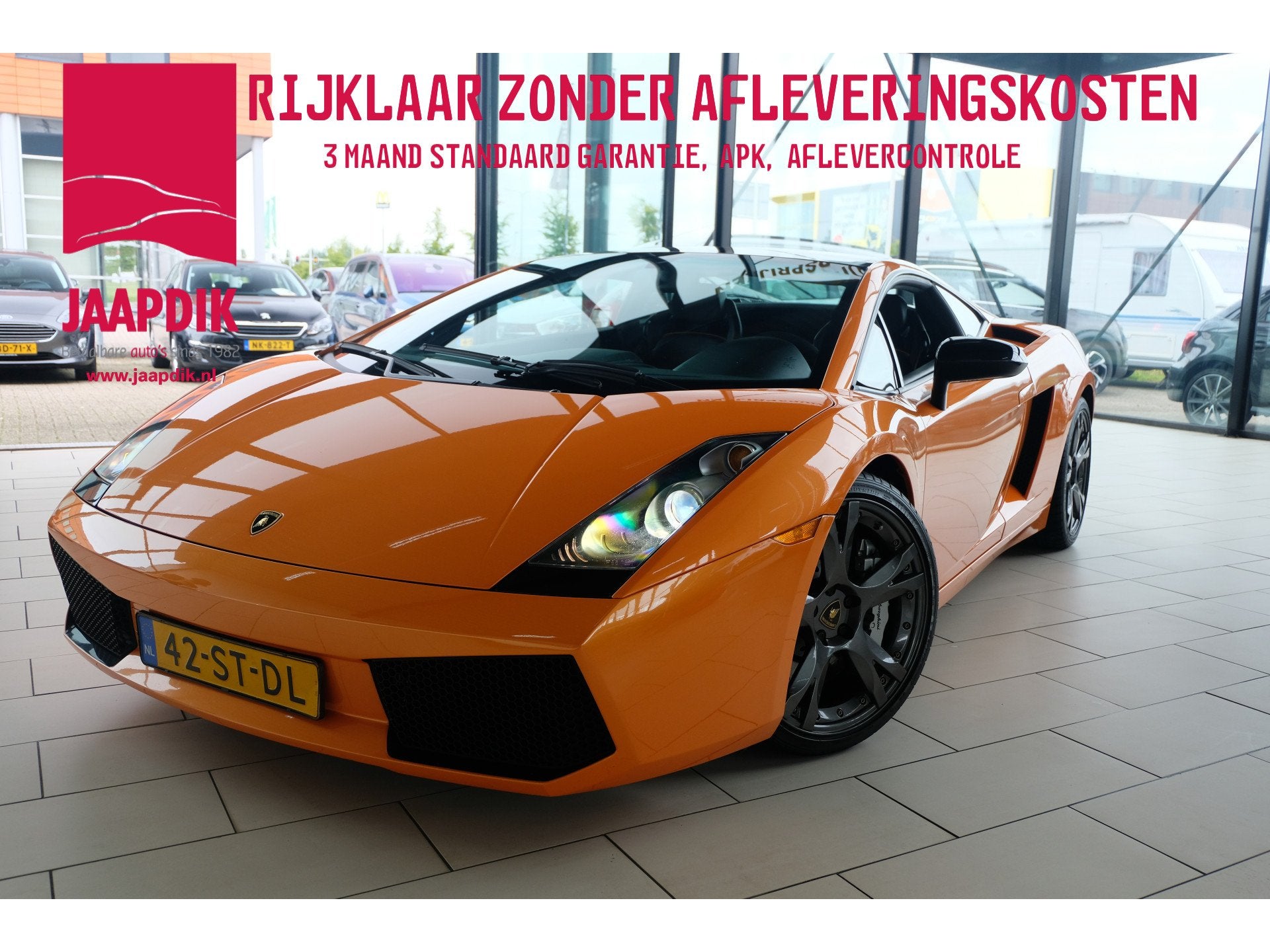 Lamborghini Gallardo SE NR 195! BWJ 2005 5.0 V10 520 PK / BT, Auto's, Lamborghini, Automaat, Overige kleuren, Met garantie (alle)