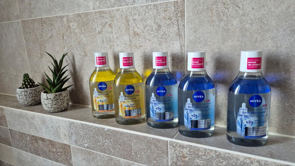 Nivea Micellair Water: Skin Glow & Skin Recharge, Ophalen of Verzenden, Nieuw, Gehele gezicht, Reiniging