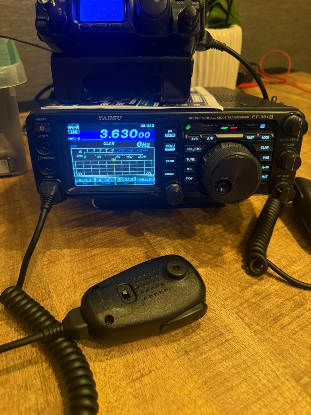 Yaesu FT 991A  Allmode radio nette staat, Ophalen, Gebruikt, Zender en Ontvanger