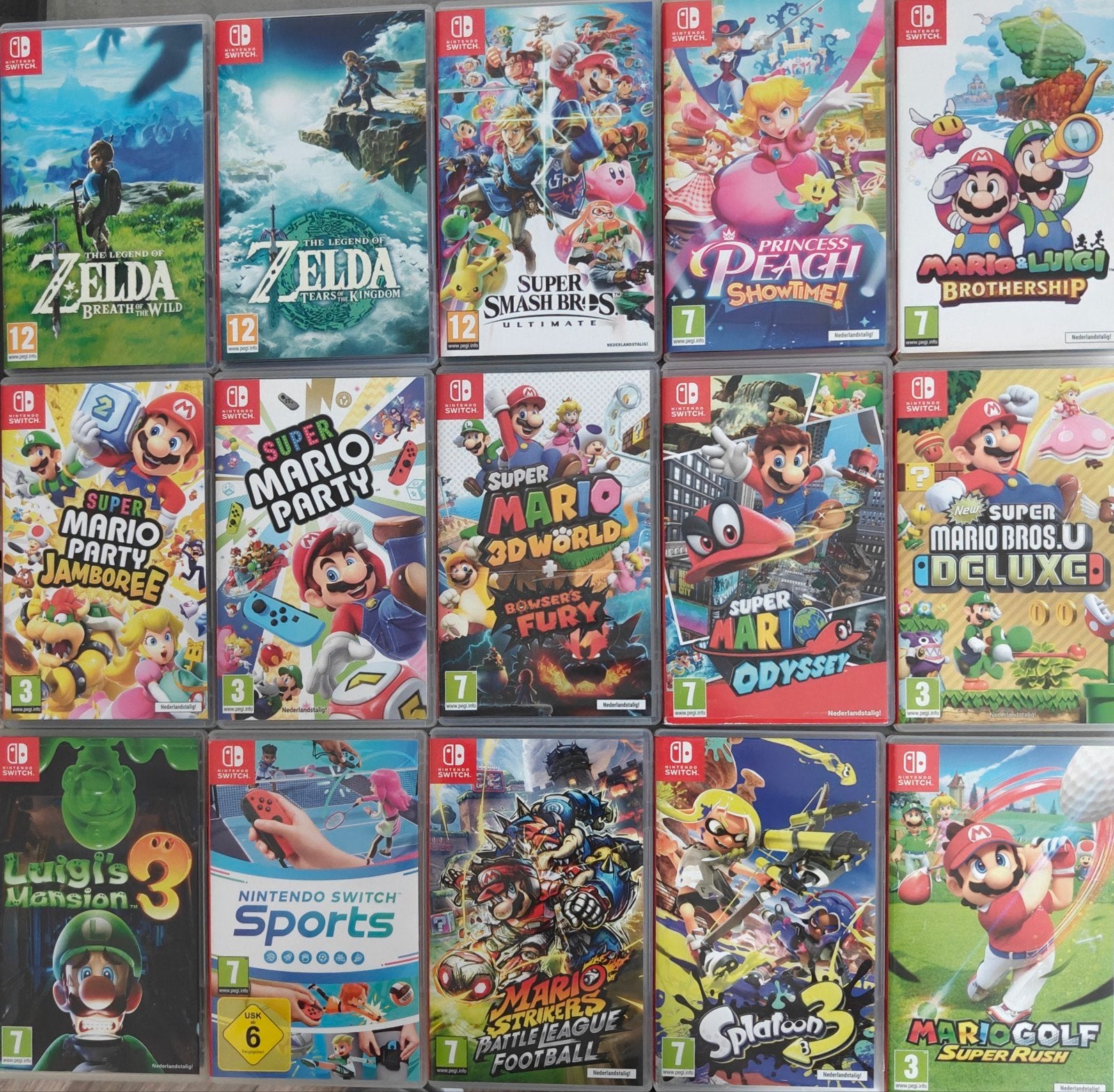 Diverse Nintendo Switch Games