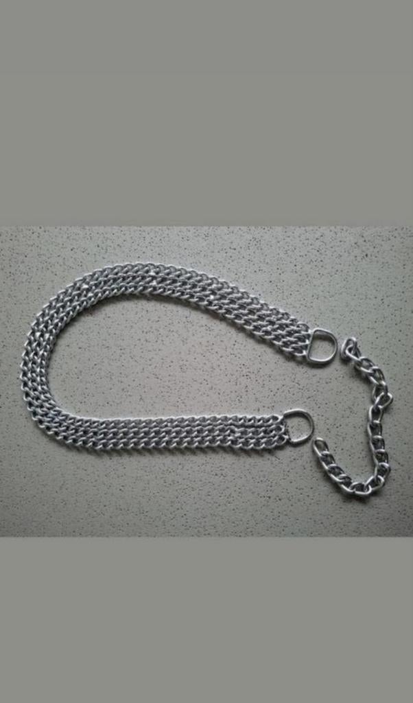 Hondenhalsband slip ketting, Ophalen of Verzenden, Zo goed als nieuw