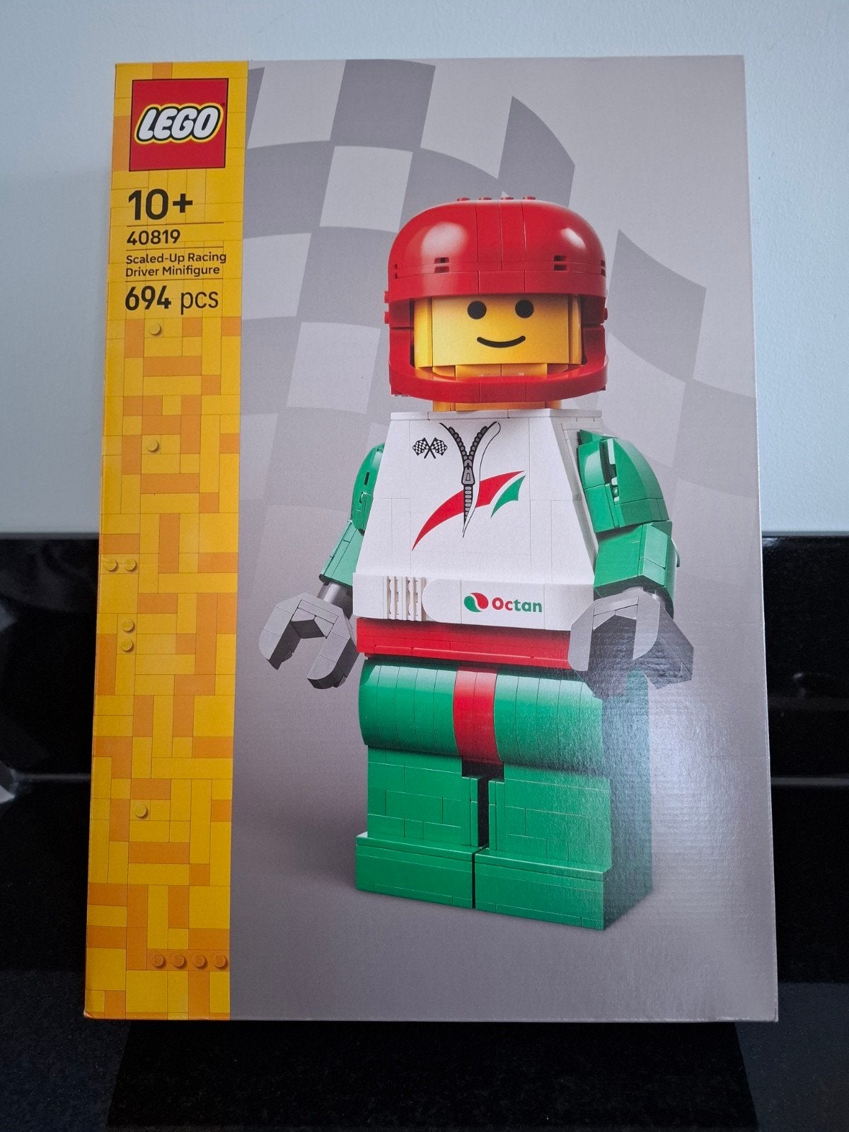 LEGO 40819: Uitvergrote Coureur Minifiguur - Nieuw in Doos, Lego, Nieuw, Ophalen of Verzenden, Complete set