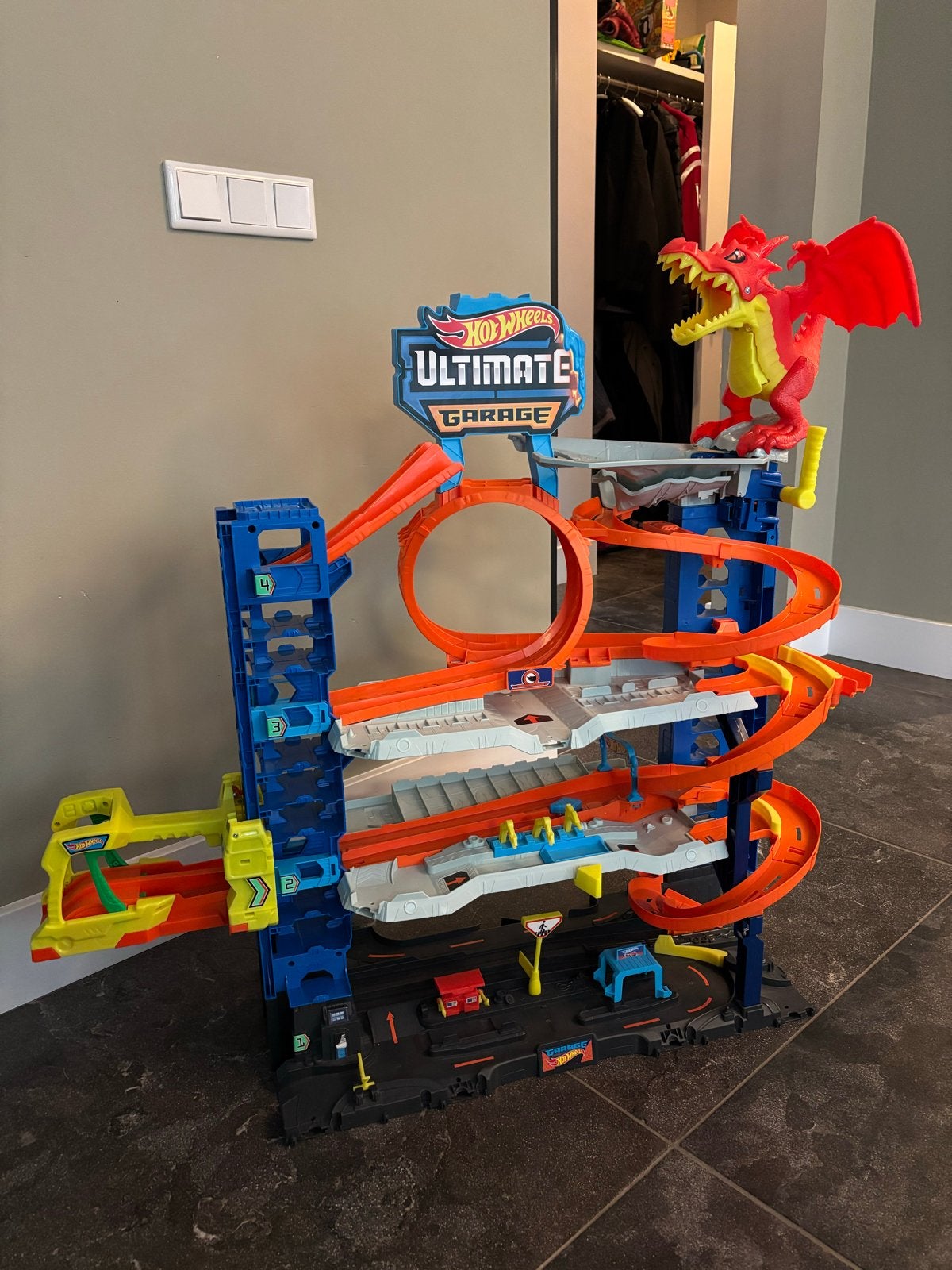 Hot Wheels Ultimate Garage, Kinderen en Baby's, Speelgoed | Speelgoedvoertuigen, Ophalen, Gebruikt
