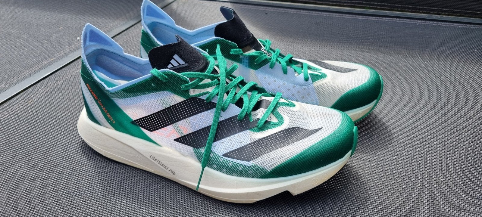 Adidas Adizero Takumi Sen 9 - Maat 44, Overige kleuren, Sportschoenen, Ophalen of Verzenden, Adidas