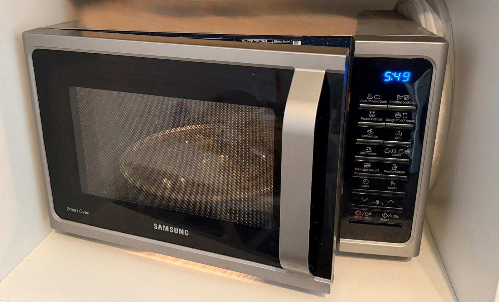 Samsung Combi Magnetron, Ophalen, Zo goed als nieuw